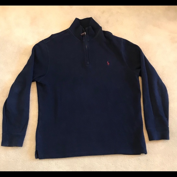 Navy Polo Ralph Lauren Pull over - Picture 1 of 3
